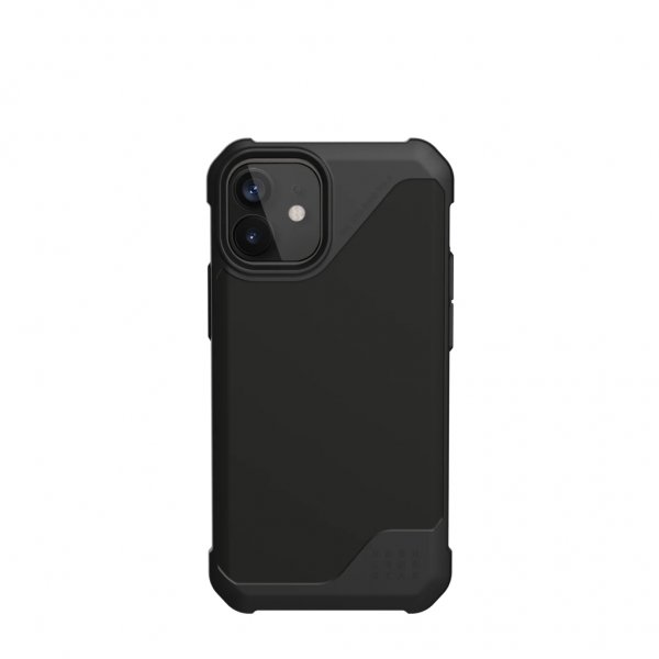 Urban Armor Gear (UAG) iPhone 12 Mini Kuori Metropolis LT PU Musta