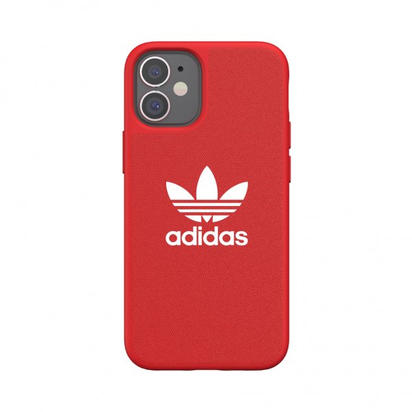 Adidas iPhone 12 Mini Kuori Moulded Case Canvas Scarlet