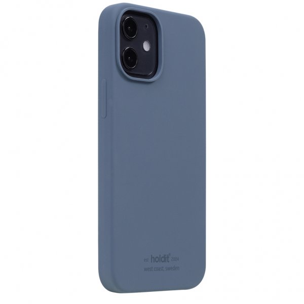 holdit iPhone 12 Mini Silikonikuori Pacific Blue