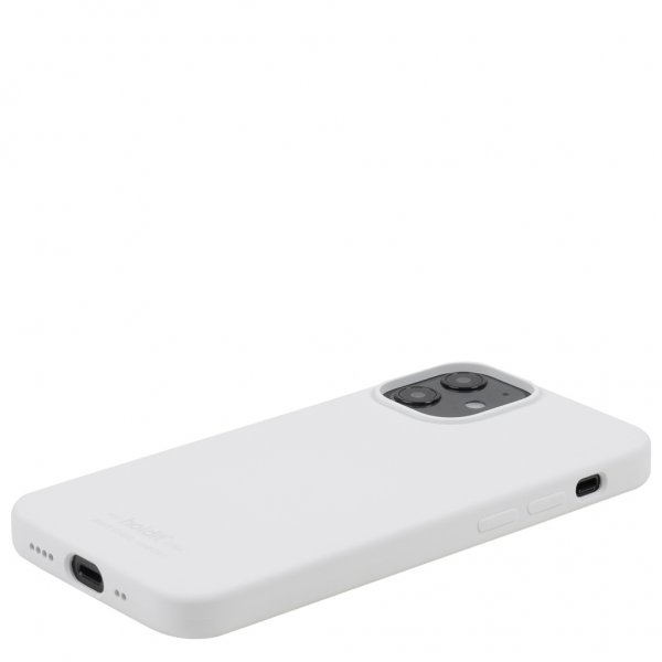 holdit iPhone 12 Mini Silikonikuori Valkoinen