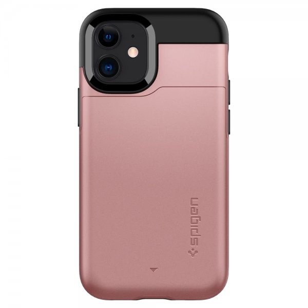 Spigen iPhone 12 Mini Kuori Slim Armor CS Ruusukulta