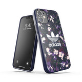 Adidas iPhone 12 Mini Kuori Snap Case Graphic AOP Collegiate Navy/Active Purple