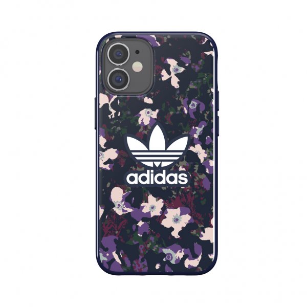 Adidas iPhone 12 Mini Kuori Snap Case Graphic AOP Collegiate Navy/Active Purple