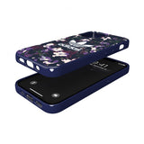 Adidas iPhone 12 Mini Kuori Snap Case Graphic AOP Collegiate Navy/Active Purple
