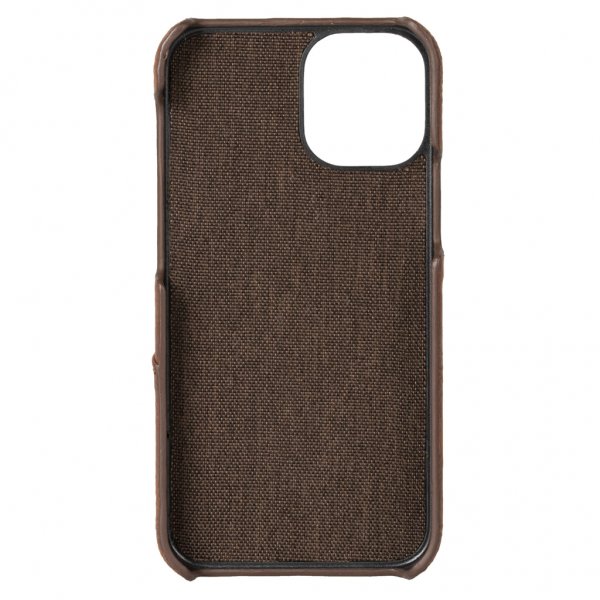 Krusell iPhone 12 Mini Kuori Sunne CardCover Vintage Cognac