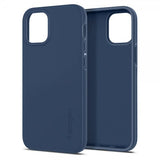 Spigen iPhone 12 Mini Suojakuori Thin Fit Deep Blue