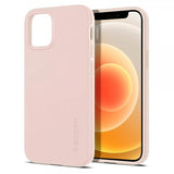 Spigen iPhone 12 Mini Thin Fit -kuori, Pink Sand