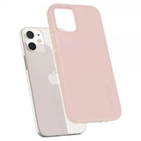Spigen iPhone 12 Mini Thin Fit -kuori, Pink Sand