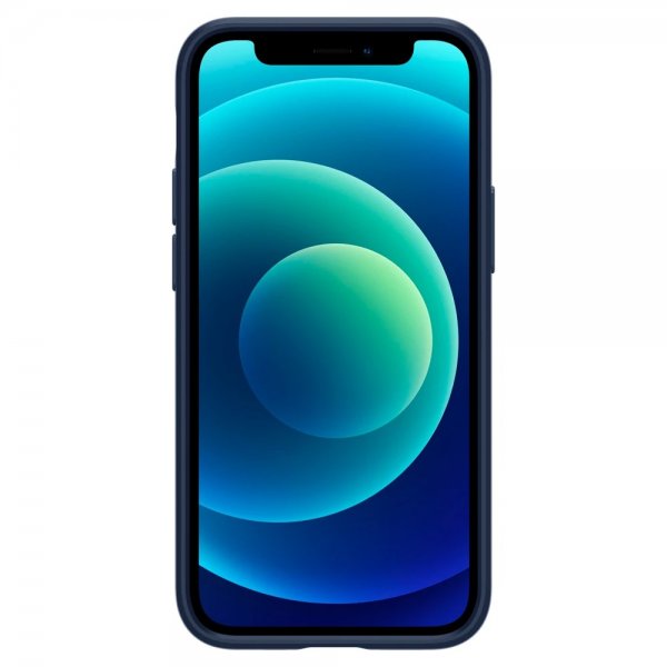 Spigen iPhone 12 Mini Kuori Thin Fit Navy Blue
