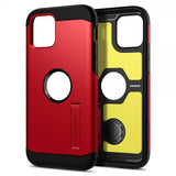 Spigen iPhone 12 Mini -suojakuori Tough Armor, punainen