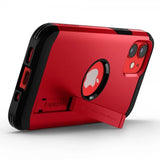 Spigen iPhone 12 Mini -suojakuori Tough Armor, punainen