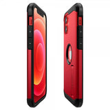 Spigen iPhone 12 Mini -suojakuori Tough Armor, punainen