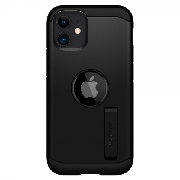 Spigen iPhone 12 Mini Suojakuori Tough Armor Musta