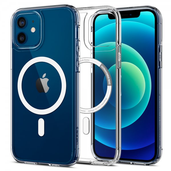 Spigen iPhone 12 Mini Kuori Ultra Hybrid Mag Valkoinen