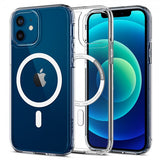 Spigen iPhone 12 Mini Kuori Ultra Hybrid Mag Valkoinen
