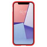 Spigen iPhone 12 Mini -suojakuori Ultra Hybrid Punainen
