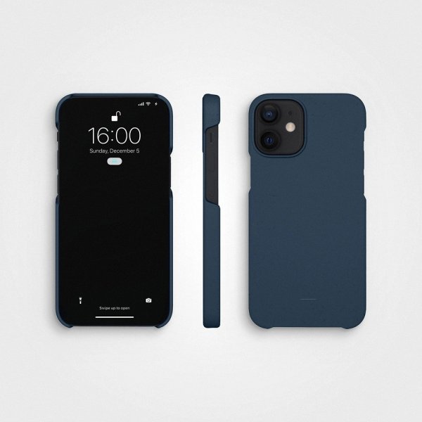 agood company iPhone 12 Mini Kuori Kasvipohjainen Mustikan sininen