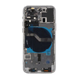 iPhone 12 Pro Takaosa ja Täydellinen Kehys OEM - Valkoinen