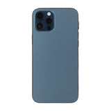 iPhone 12 Pro Max Takalasi täydellä kehyksellä OEM - Sininen