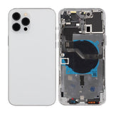 iPhone 12 Pro Max Takalasi täydellä kehyksellä OEM - Valkoinen