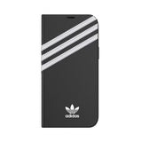 Adidas iPhone 12 Pro Max -suojakuori kirjatyyppinen suojus musta