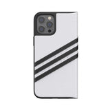 Adidas iPhone 12 Pro Max suojakotelo Booklet Case, valkoinen