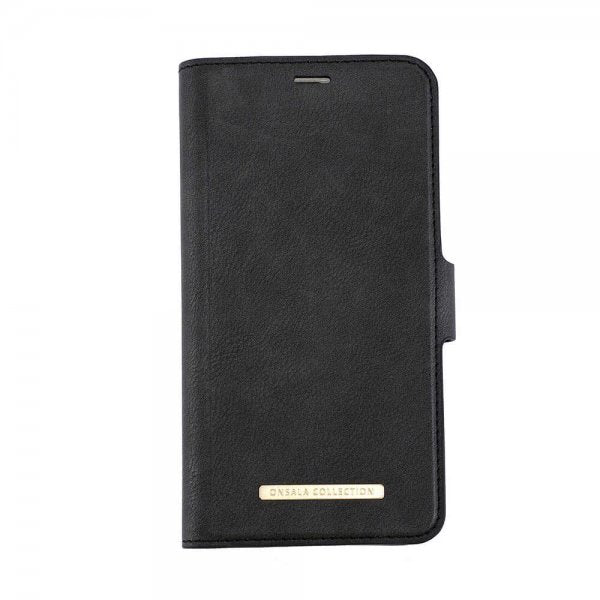 Onsala iPhone 12 Pro Max -kotelo, Fashion Edition, irrotettava kuori, Midnight Black
