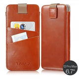 Kavaj iPhone 12 Pro Max Kuori Miami Ruskea