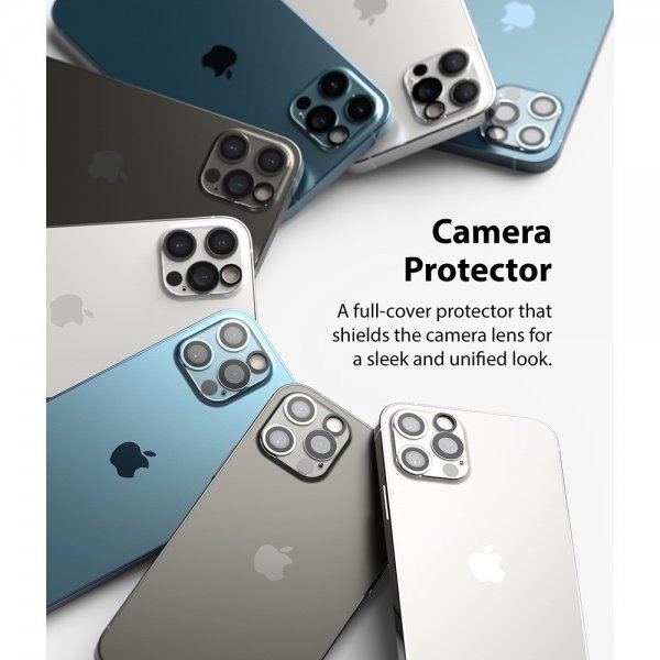Ringke iPhone 12 Pro Max Kameran suojalasi 2 kpl