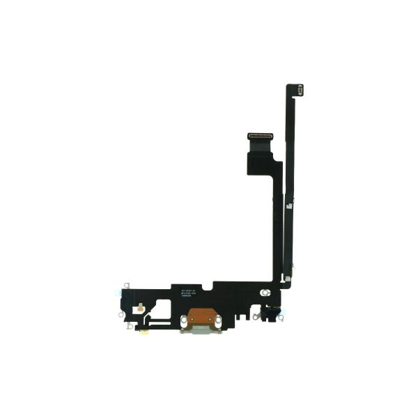 iPhone 12 Pro Max - Latausliittimen joustokaapeli - Harmaa