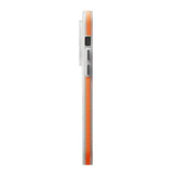 Rvelon iPhone 12 Pro Max -kuori aaltomainen MagSafe Oranssi