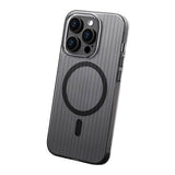iPhone 12 Pro Max Kuori Korrugoitu MagSafe Musta