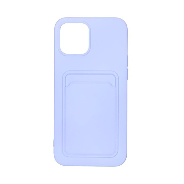 iPhone 12 Pro Max Suojakuori Korttipidike Violetti