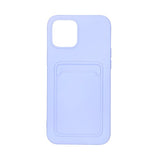 iPhone 12 Pro Max Suojakuori Korttipidike Violetti
