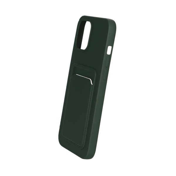 iPhone 12 Pro Max -kuoret, korttipidike, vihreä