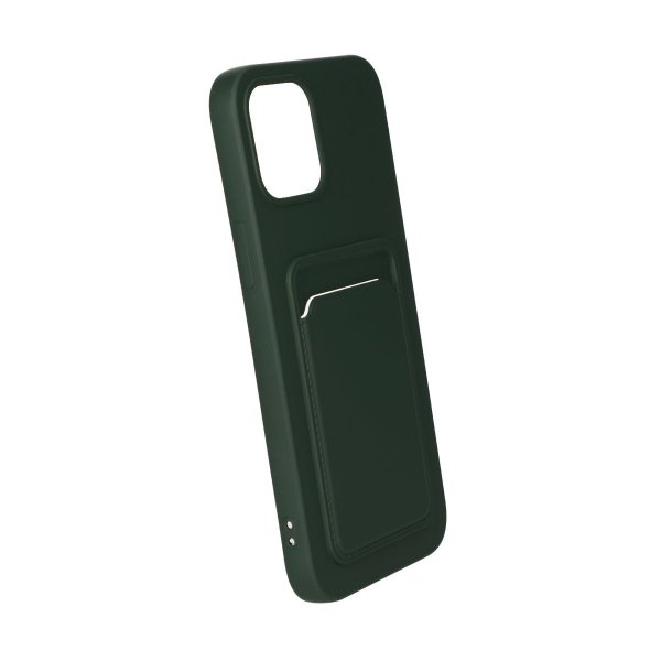 iPhone 12 Pro Max -kuoret, korttipidike, vihreä