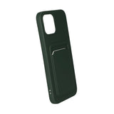 iPhone 12 Pro Max -kuoret, korttipidike, vihreä
