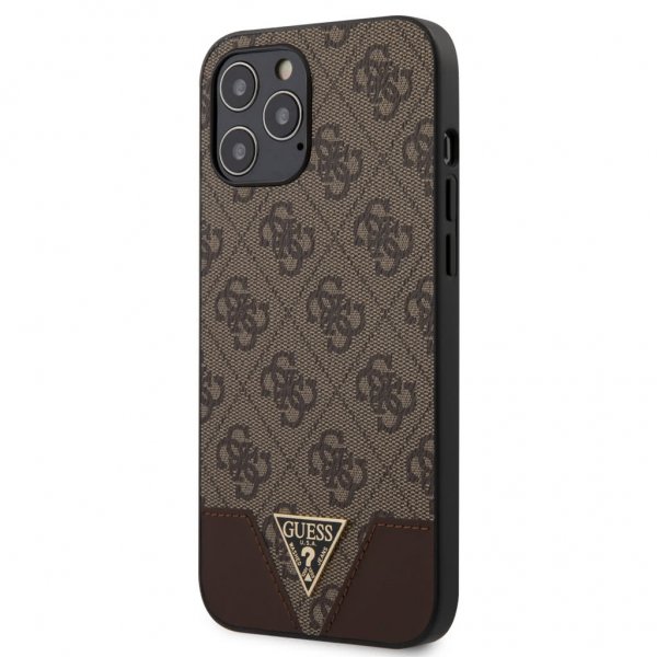Guess iPhone 12 Pro Max -suojakuori 4G, ruskea