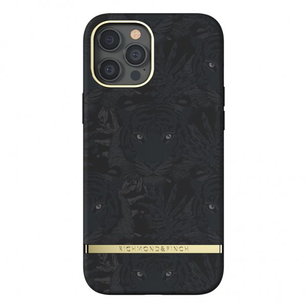 Richmond & Finch iPhone 12 Pro Max Kuori Black Tiger