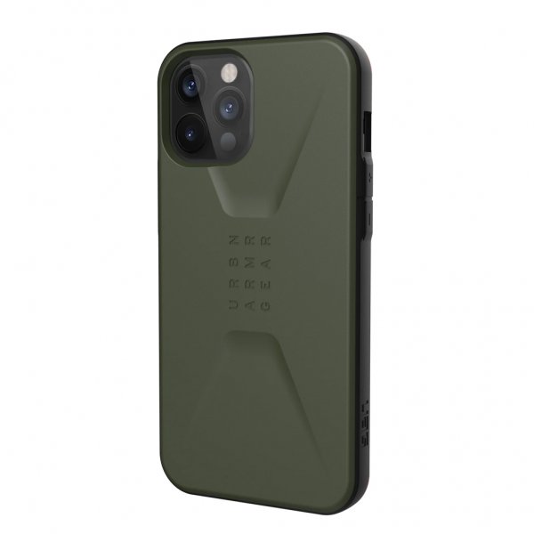 Urban Armor Gear (UAG) iPhone 12 Pro Max Civilian Olive -suojakuori