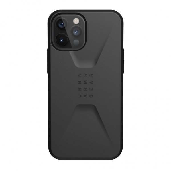 Urban Armor Gear (UAG) iPhone 12 Pro Max -suojakuori Civilian Musta