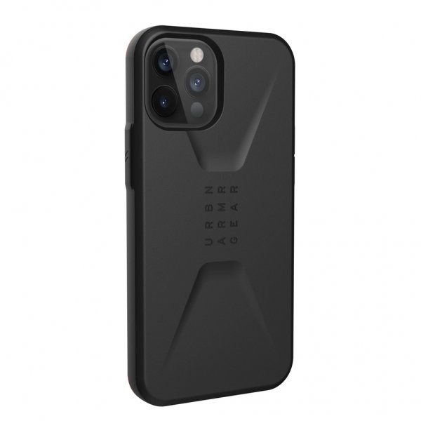 Urban Armor Gear (UAG) iPhone 12 Pro Max -suojakuori Civilian Musta