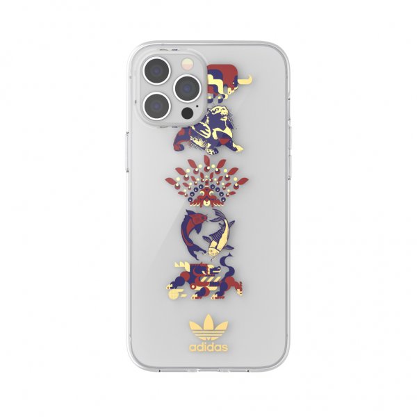 Adidas iPhone 12 Pro Max -kuoret Kirkas kotelo CNY SS21