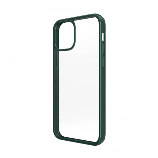 PanzerGlass iPhone 12 Pro Max -suojakuori, ClearCase Color Racing Green