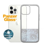 PanzerGlass iPhone 12 Pro Max -suojakuori ClearCase Color Satin Silver