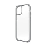 PanzerGlass iPhone 12 Pro Max -suojakuori ClearCase Color Satin Silver