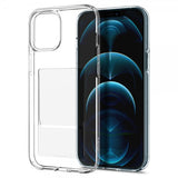 Spigen iPhone 12 Pro Max -suojakuori Crystal Slot Crystal Clear