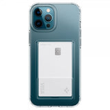 Spigen iPhone 12 Pro Max -suojakuori Crystal Slot Crystal Clear