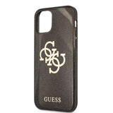 Guess iPhone 12 Pro Max Kuori Glitter Musta