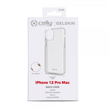 Celly iPhone 12 Pro Max -suojakuori GELSKIN Läpinäkyvä